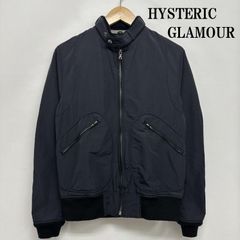hysteric glamor 黒 ナイロンジャケット - メルカリ