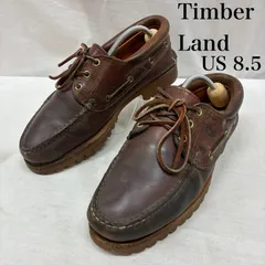 ティンバーランド 3EYE CLASSIC LUG スリーアイ クラシック ラグ レザー デッキシューズ メンズ US：8.5 ISItems【USED】【古着】【中古】50158601