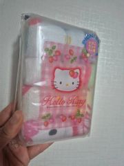 レトロ‼️Kitty タオルセット4枚セット ケース入り 野いちごフルーツ 
