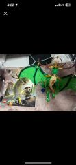 ハロウィン ドラゴン イラスト大判ポスターです - メルカリ