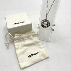 AMBUSH ネックレス スマイルモチーフ シルバー925 - メルカリ