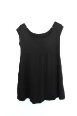 レディース トップス ONE PIECE UNIQLO ユニクロ ノースリーブ インナーブラ 黒色 XL