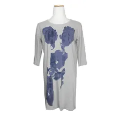Vivienne Westwood ヴィヴィアン・ウエストウッド レッドレーベル メランジュグレー Tシャツ ロング丈 44 55のサムネイル