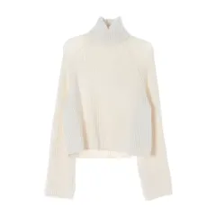 H&M(エイチアンドエム) レディース 白 ニット S