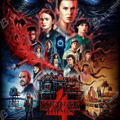 드라마 [Stranger Things Season 4] Blu-ray BOX BD 블루레이 Montauk 미지의 세계 일본어 자막 있음 다국 자막 전환 스트레인저 싱스 시리즈 4 미국 드라마
