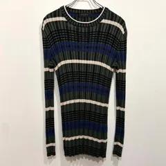 SACRA チェック リブニットセーター プルオーバー  マルタカラー 38【送料込み】のサムネイル