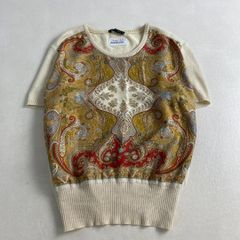 ピンクハウス　カーディガン　フリル　プリーツ　リネン混　シースルー　ベージュ ピンクハウス カーディガン フリル プリーツ リネン混 シースルー