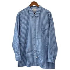 marvine pontiak shirt makers マービンポンティアックシャツメーカーズ ボタンダウンストライプオーバーサイズシャツ MPSM-2203S F ブルー 15371のサムネイル