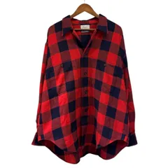marvine pontiak shirt makers マービンポンティアックシャツメーカーズ 25AW WISM別注 Coverall Shirts バッファローチェックシャツ MPSM-2006S F レッド 15372のサムネイル