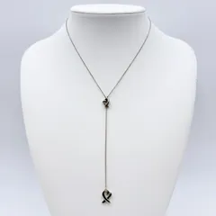 TIFFANY & Co.（ティファニー）パロマ・ピカソ ラビングハート ラリアット ネックレス シルバー925 SV925 レディース