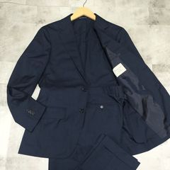 マッキントッシュフィロソフィー チェック トロッター セットアップ 紺