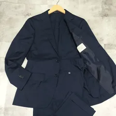 【美品】GREEN LABEL RELAXING UNITED ARROWS 2B テーラードジャケット サイズ46 パンツ サイズ88  セットアップ スーツ ネイビー シングル GLR CLOTH ユナイテッドアローズ グリーンレーベルリラクシング