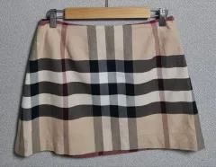 26-27) BURBERRY LONDON ノヴァチェック スカート