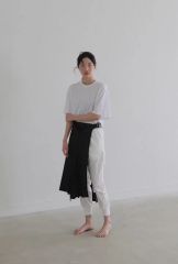 ニコアンド MakeStuff26 omeguナイロンシャカスカート BLACK - メルカリ