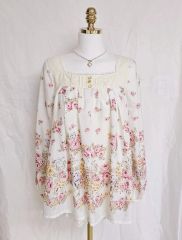 LIZ LISA 花柄 セットアップ スカパン メリーゴーランド柄 長袖 希少