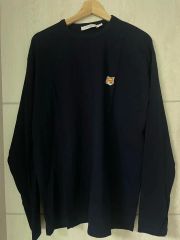 Maison Kitsune メゾンキツネ フォックスヘッドロゴ ロンT - メルカリ