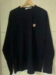 メゾンキツネ 長袖Tシャツ ネイビーのサムネイル