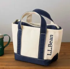 新品 L.L.Bean エルエルビーン トートバッグ エコバッグ ネイビー 日本 雑誌 付録のサムネイル