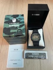 奇跡の極美品G-SHOCK.BATHING APE 25周年限定GA110APE - メルカリ