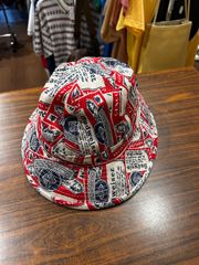 budweiser バドワイザー 総柄 バケットハット アメカジ ビンテージ古着