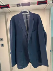 ユニクロ ネイビー 季節の変わり目 ジャケット XL
