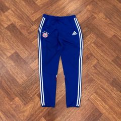 adidasアディダス FCバイエルン・ミュンヘン公式トラックパンツ XL 青