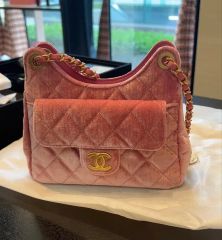 CHANEL スパンコール マトラッセ チェーンバッグ バーガンディ 2011年 