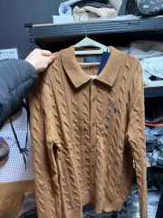 ポロ ラルフローレン ケーブル ニット コート カーディガン