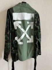オフホワイト Overdyed Camo Field Jacket 出品のサムネイル
