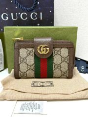 未使用品】グッチ オフィディア シェリーライン ジップアラウンド