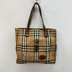バーバリーズ シャドーホース ノバチェック トートバッグ ヴィンテージ レディース - ISItems【USED】【古着】【中古】50158673