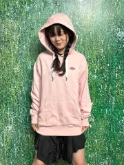 ディッキーズ オーバーサイズ ピンク フーディー Tシャツ Mのサムネイル
