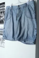 W(XL) Tommy Hilfiger トミーヒルフィガー ハーフパンツ パンツ オーバーサイズ 使用感 デニム-1D87