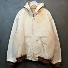 襤褸 90s Carhartt アクティブジャケット フェード パーカー希少