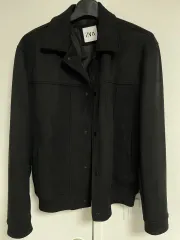 ZARA フェイク スウェード アウター
