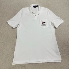 POLO RALPH LAUREN ポロシャツ XXL 星条旗ビックポニー 白 - メルカリ