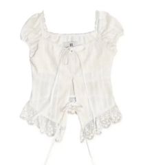 DimMoire Gothicチュールトップス White Lサイズ - メルカリ