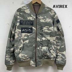 AVIREX MA-1 Flight Jacket Camouflage M - メルカリ