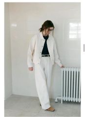 Ron Herman RHC カットワーク ツイル ジャケットアイボリー - メルカリ