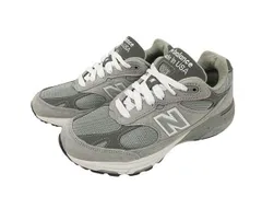 ニューバランス NEW BALANCE MR993 GL USA製 スニーカー グレー 25
