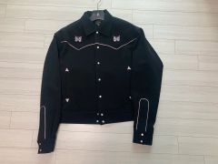 needles nubian 別注 カウボーイ ジャケット レザー ブラック L - メルカリ