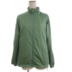 エレッセ ellesse ジャケット ブルゾン フルジップ ワンポイント 緑 グリーン Lのサムネイル