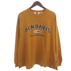 ベンデイビス BEN DAVIS カレッジ ロング Tシャツ C-2380915 長袖 イエロー系 M