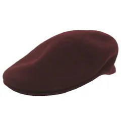 カンゴール KANGOL ハンチング キャスケット ウール ベレー帽 帽子 ワインレッド M ■GY99