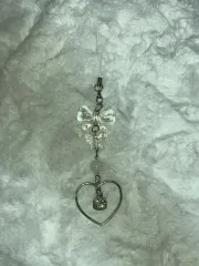 y2k サンリオ ハローキティ ハンドメイド ビーズキーホルダー