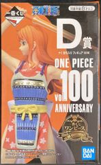 BANDAI SPIRITS 이치 반 쿠지 원피스 vol.100 Anniversary D상 나미 토벌이 들어간 피규어