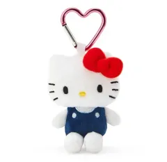 正規品 Sanrio ミニ マスコット ホルダー ぬいぐるみ キーホルダー Hello Kitty(ハローキティ) ハート カラビナ