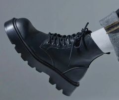 CTHY DOUBLE SOLE LETHER BOOTS - メルカリ