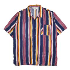 Issey Miyake パイル地 ストライプ ポロシャツ - メルカリ