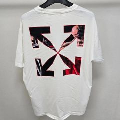 オフホワイト OFF-WHITE絵画 メンズ 白 クロスアロー XS XL相当 - メルカリ